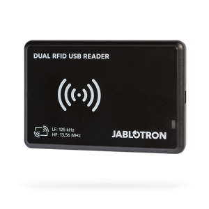 Jablotron JA-191T – Duálna stolová čítačka RFID USB