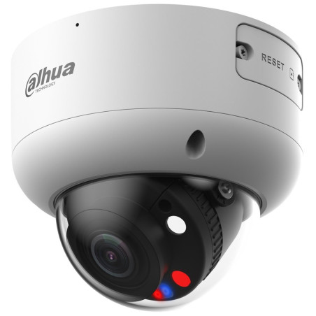 Dahua IPC TIOC Full-Color 8Mpix 30fps dome 2,7-13,5mm (108-34st) WDR IR50m+White40m mikrofón SMD4.0 AI analytiky
