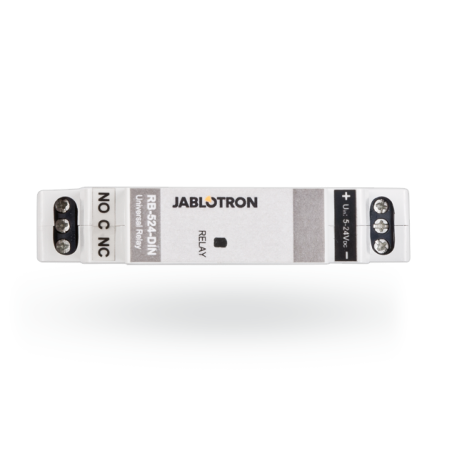 Jablotron RB-524-DIN – Univerzálne silové relé na DIN lištu