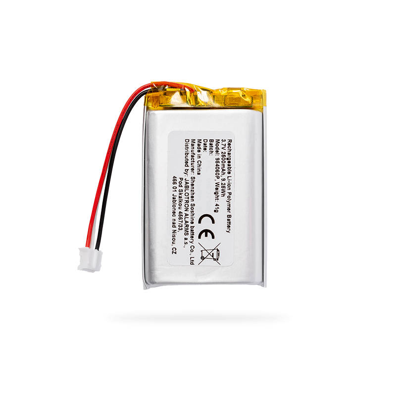 Jablotron BAT-3V7-2500 – Li-Polymérová batéria (3,7 V / 2500 mAh)