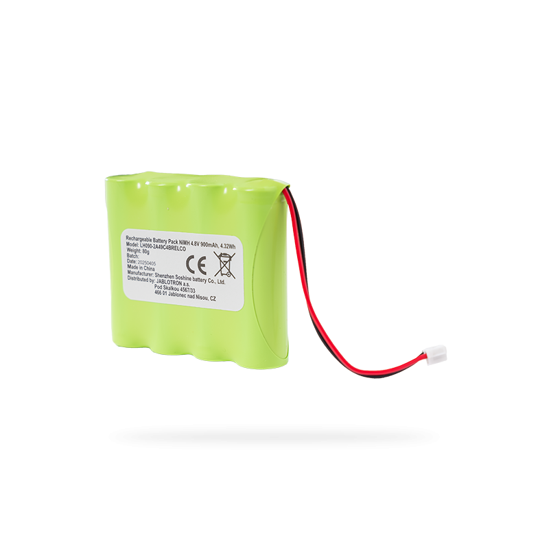 Jablotron BAT-4V8-LH0900 – Nabíjateľný NiMH akumulátor