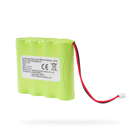 Jablotron BAT-4V8-LH0900 – Nabíjateľný NiMH akumulátor