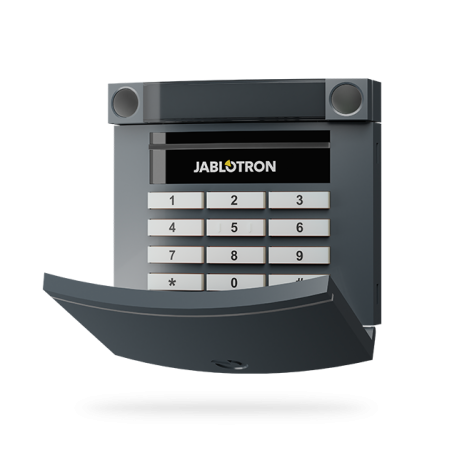 Jablotron JA-153E-AN – Bezdrôtový prístupový modul s klávesnicou a RFID - Antracitová