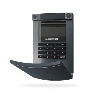 Jablotron JA-154E-AN – Prístupový modul s displejom, klávesnicou a RFID - Antracitová