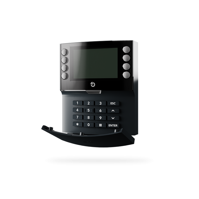 Jablotron JA-115E-NFC-AN – Štvorsegmentová klávesnica s displejom a čítačkou NFC - antracitový