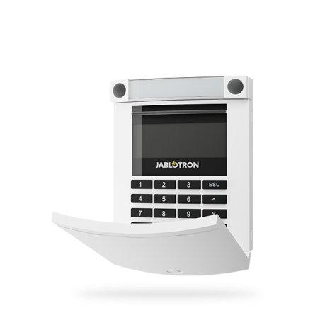 Jablotron JA-114E – Zbernicový prístupový modul s displejom, klávesnicou a RFID