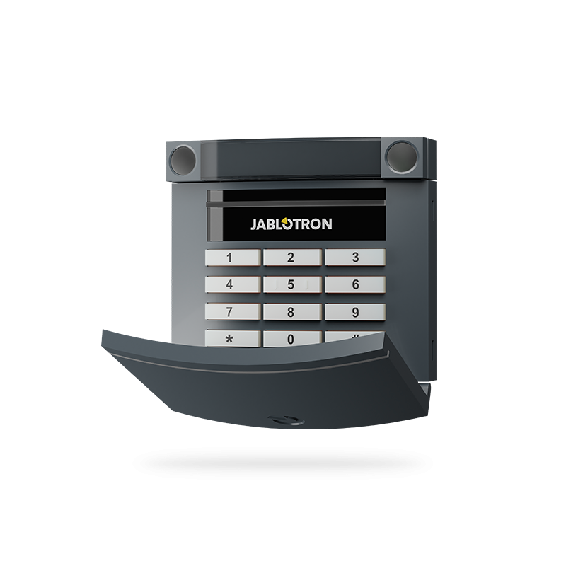 Jablotron JA-113E-AN – Zbernicový prístupový modul s klávesnicou a RFID - Antracitová
