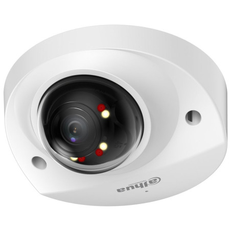 Dahua IPC WizSense 4Mpix Full-Color mini-dome 2,8mm (101st) WDR IR+White30m mikrofón SMD+ Perimetr