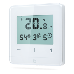 Jablotron JB-112TP – Zbernicový priestorový termostat so senzorom CO2