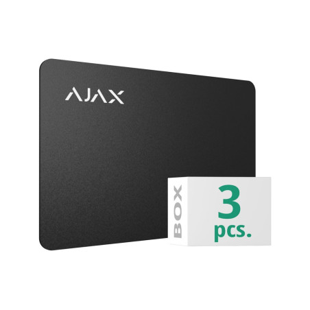 AJAX Pass black (3pcs)