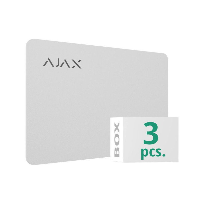AJAX Pass white (3pcs)