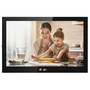 Dahua Bytový monitor IP/ touch 10" 1024x600/ Ethernet+WiFi/ PoE 802.3af/ pamäť/ CZ menu/ Android/ čierny