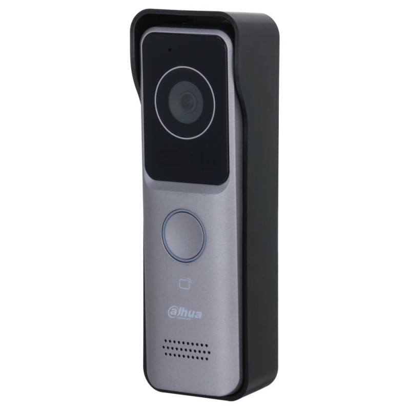 Dahua Dverová stanica IP/ 1x zvonček/ 2Mpix (110st)/ WDR/ IR/ RFID 13,56MHz/ LAN+WiFi/ PoE 802.3af/ IP65/ povrchová montáž