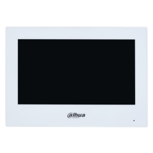 Dahua Bytový monitor IP/ touch 7" 1024x600/ Ethernet/ PoE 802.3af/ CZ menu/ biely