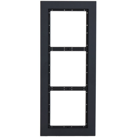 Dahua VTO4202 modulárna dverová stanica/ rámček pre 3 moduly/ čierna farba