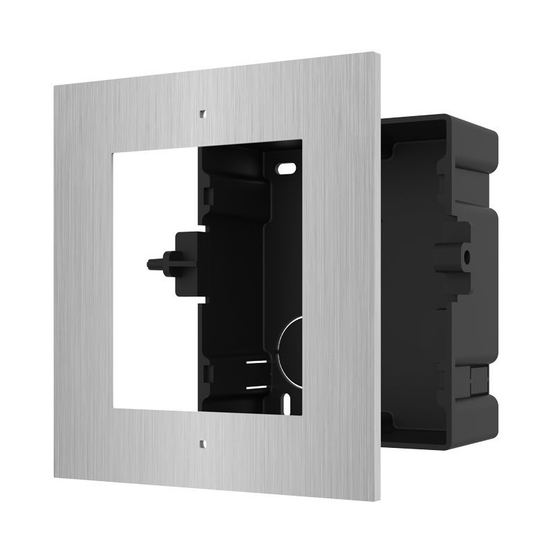 Hikvision DS-KD-ACF1/S - rámček interkomu pre zápustnú montáž; nerez