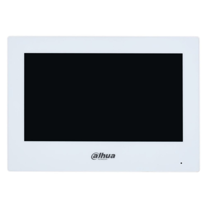 Dahua Bytový monitor IP/ touch 7" 1024x600/ LAN+WiFi/ PoE 802.3af/ CZ menu/ biely