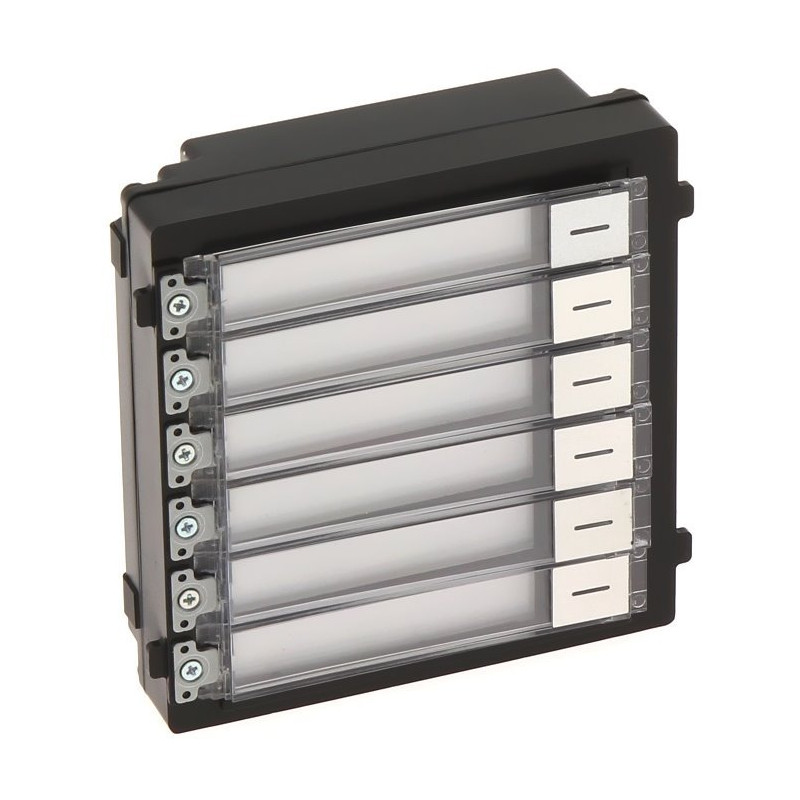Hikvision DS-KD-KK - Modul interkomu s 6 tlačidlami