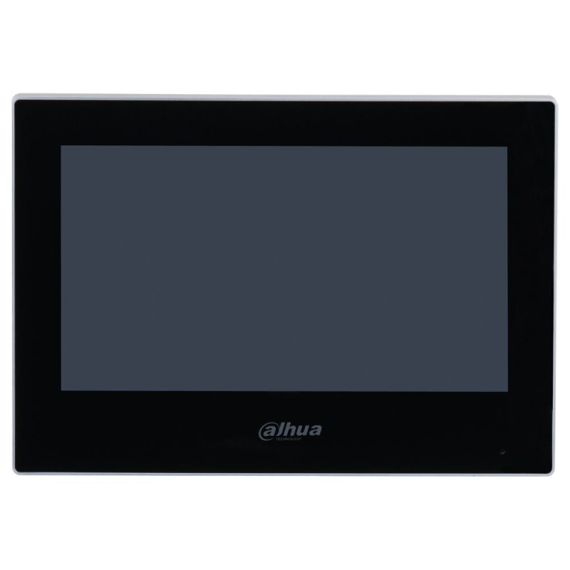 Dahua Bytový monitor IP/ touch 7" 1024x600/ Ethernet/ PoE 802.3af/ CZ menu/ čierny