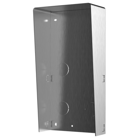 Hikvision DS-KABD8003-RS2/S - Kryt proti dažďu a slnku pre 2-modulový interkom; nerez