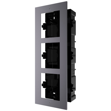 Hikvision DS-KD-ACF3 - 3-rámček interkomu pre zápustnú montáž