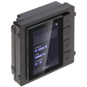 Hikvision DS-KD-DIS - Modul s displejom a podsvietenými tlačidlami