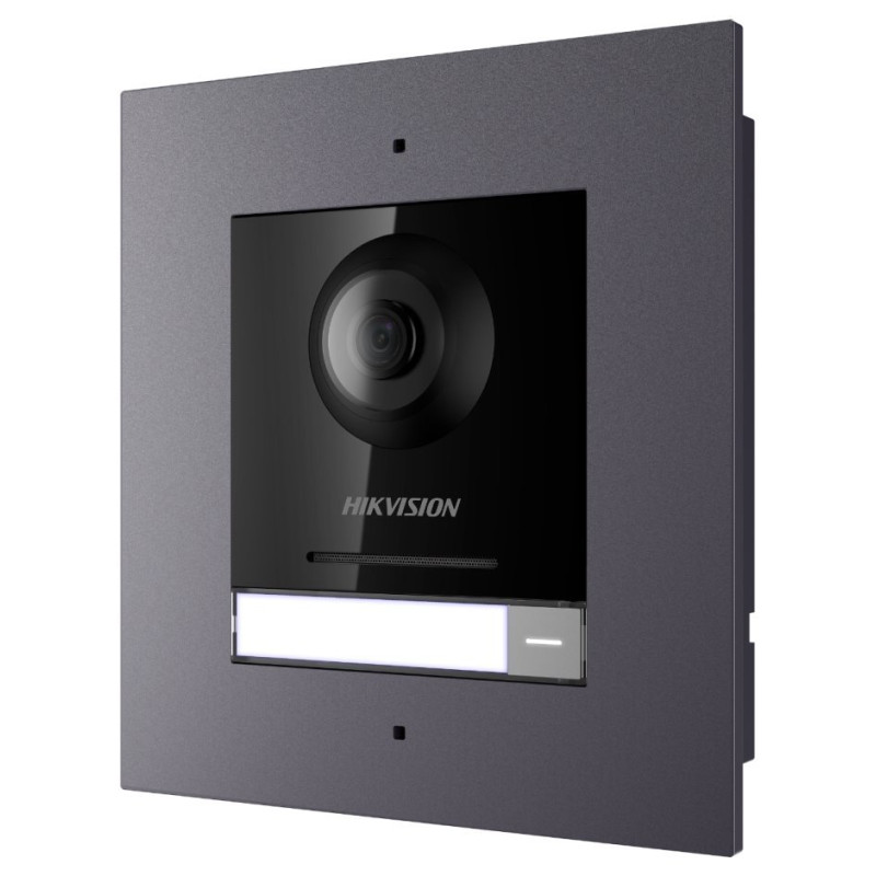Hikvision DS-KD8003-IME1/FLUSH/EU - IP zápustný dverový interkom 1-tlačidlový