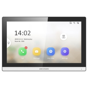 Hikvision DS-KH6350-WTE1 - 7" IP bytový dotykový monitor; PoE; Wi-Fi