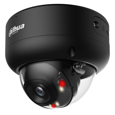 Dahua IPC WizSense 6Mpix 1/2.7" dome 2,8mm (110st) WDR IR+white30m mikrofón SMD4, FD, AcuPick, Xinghan čierna