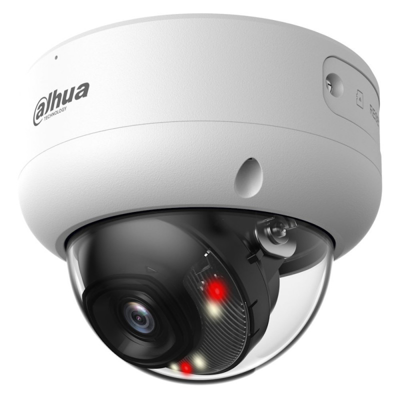 Dahua IPC WizSense 8Mpix 1/2.7" dome 2,8mm (110st) WDR IR+white30m mikrofón SMD4, FD, AcuPick, Xinghan