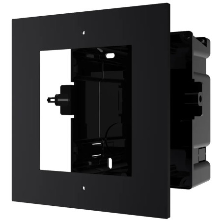Hikvision DS-KD-ACF1/BLACK - rámček interkomu pre zápustnú montáž; čierny