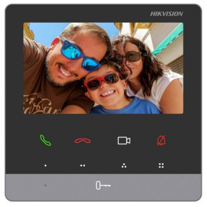Hikvision DS-KH6100-E1 - Vnútorná IP stanica s 4,3"TFT obrazovkou, PoE