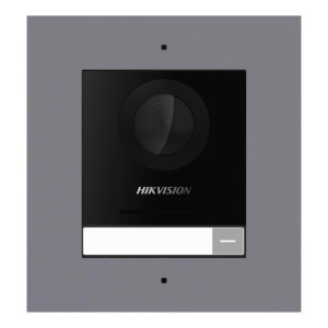 Hikvision DS-KD8003-IME1(B)/FLUSH - IP dverový interkom 1-tlačidlový, zápustný