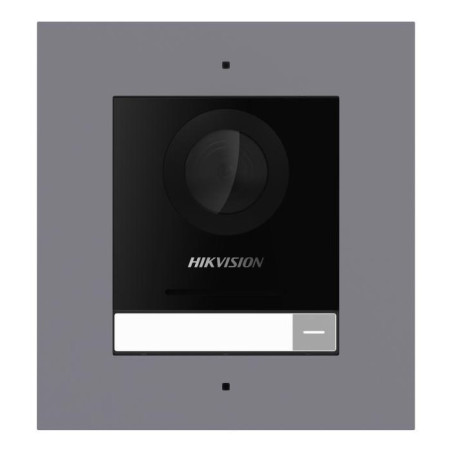 Hikvision DS-KD8003-IME1(B)/FLUSH - IP dverový interkom 1-tlačidlový, zápustný