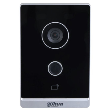 Dahua Dverová stanica IP/ 1x zvonček/ 2Mpix 125st WDR/ RFID 13,56MHz/ LAN+WiFi/ PoE/ IP65/ plast/ povrchová montáž