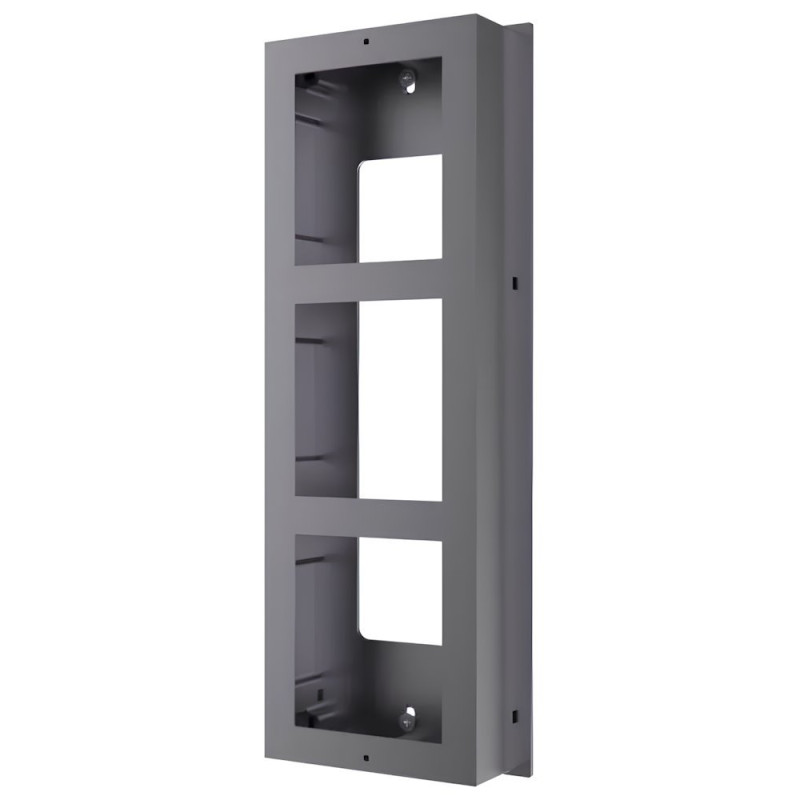 Hikvision DS-KDE-ACR3 - 3-rámček interkomu pre povrchovú montáž