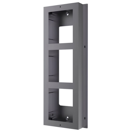 Hikvision DS-KDE-ACR3 - 3-rámček interkomu pre povrchovú montáž