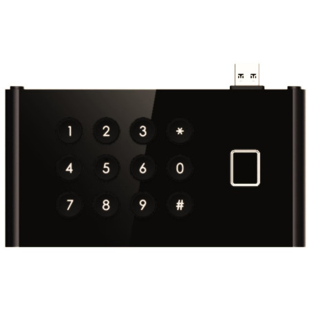 Hikvision DS-KDM9403-FKP - Klávesnica s čítačkou odtlačkov pre Interkomy radu KD9403