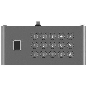 Hikvision DS-KDM9633-FKP - Klávesnica s čítačkou odtlačkov pre Interkomy radu KD9633