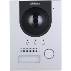 Dahua Dverová stanica dual IP a IP 2-vodič/ 1x zvonček/ 2Mpix 169st WDR/ PoE 802.3af/ IP65/ IK07