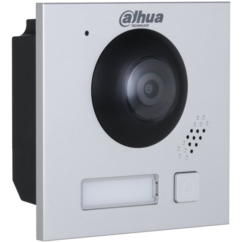 Dahua VTO4202 modulárna dverová stanica/ dual IP a 2-vodič IP/ 1x tlačidlo/ kamera 2Mpix 169st/ PoE alebo 48VDC/ IP65+IK07