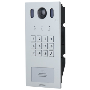 Dahua Dverová stanica IP 2-vodič/ klávesnica/ 2Mpix 140st/ RFID 13,56MHz/ PoE 802.3af/at/ IP65/ IK08