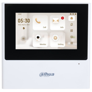 Dahua Bytový monitor 2-vodič/ touch 4,3" 480x272/ CZ menu/ bielo-čierny