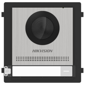 Hikvision DS-KD8003-IME1(B)/S - Modul IP interkomu 1-tlačidlový s kamerou; nerez