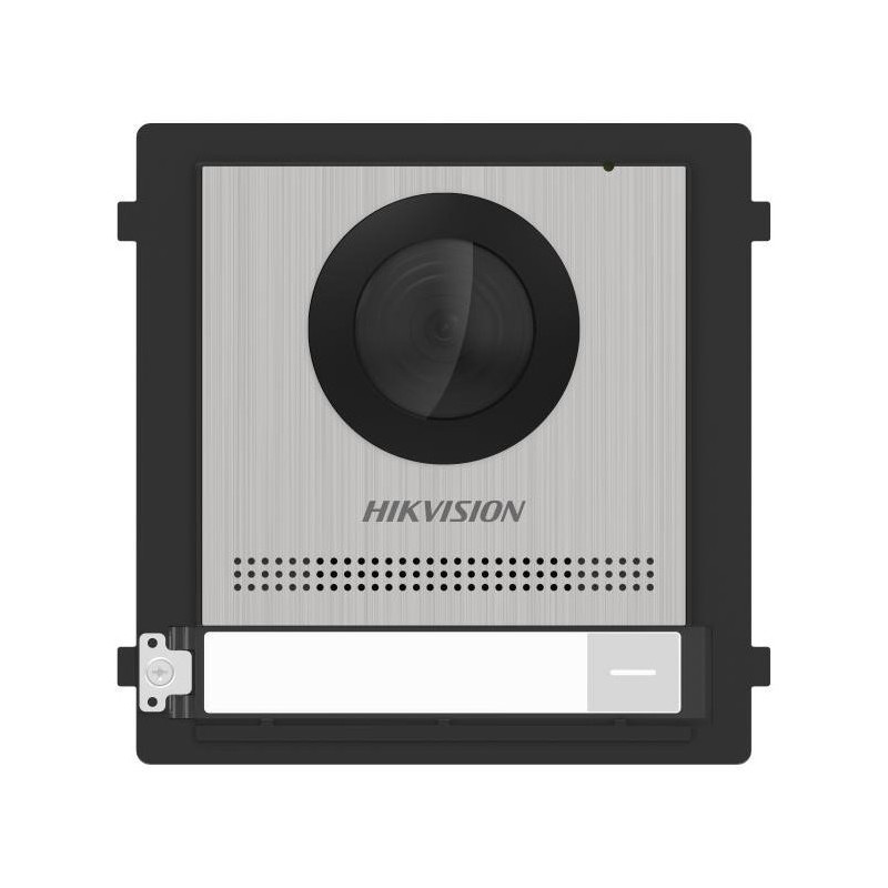 Hikvision DS-KD8003-IME1(B)/S - Modul IP interkomu 1-tlačidlový s kamerou; nerez