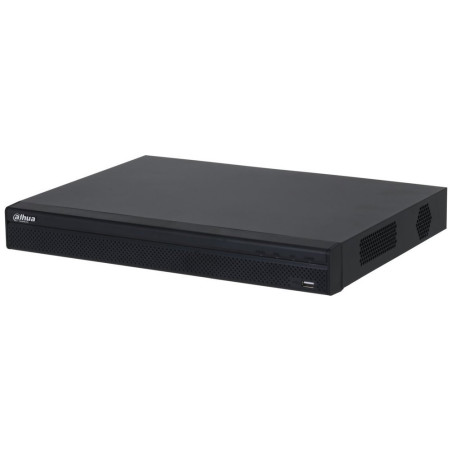 Dahua NVR Smart 16xIP/ 12Mpix/ 160Mbps/ 2xHDD/ 1xLAN+16xPoE/ SMD by NVR