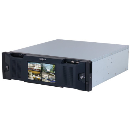 Dahua NVR Ultra 64xIP/ 32Mpix/ 1280Mbps/ 16xHDD RAID/ 4xLAN/ 2x zdroj/ LCD/ AI by NVR (8ch FR/ 8ch Meta/ 32ch SMD+ atd)