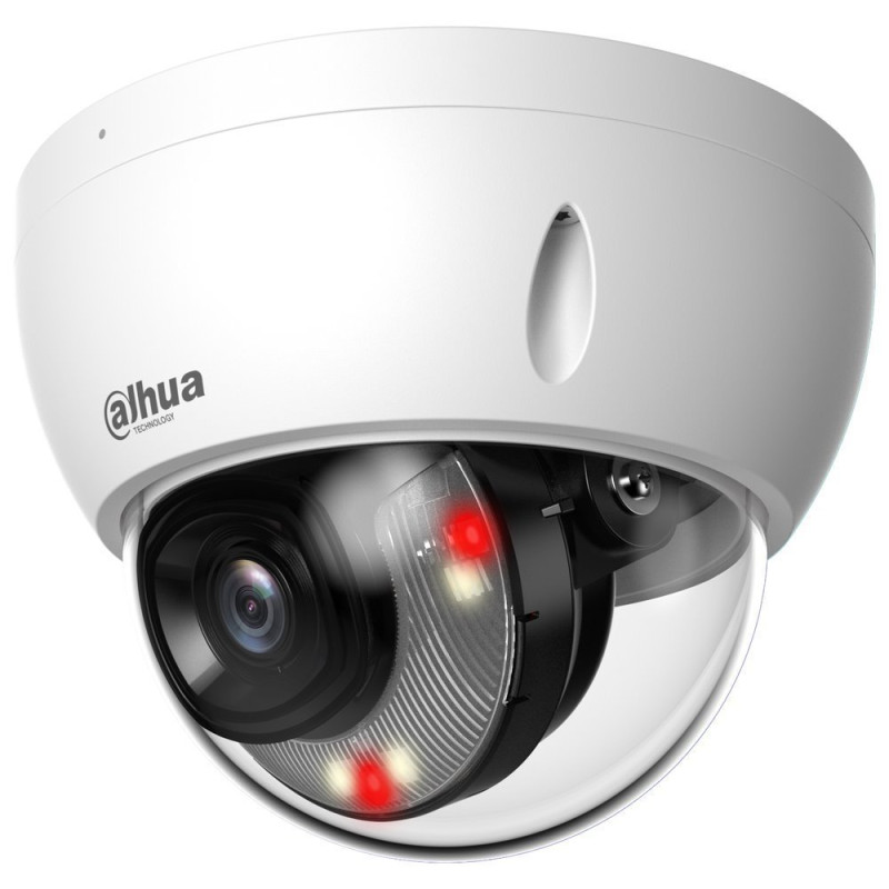 Dahua IPC WizSense 6Mpix Full-Color dome 2,8mm (112st) WDR IR+White30m mikrofón SMD+ Perimetr