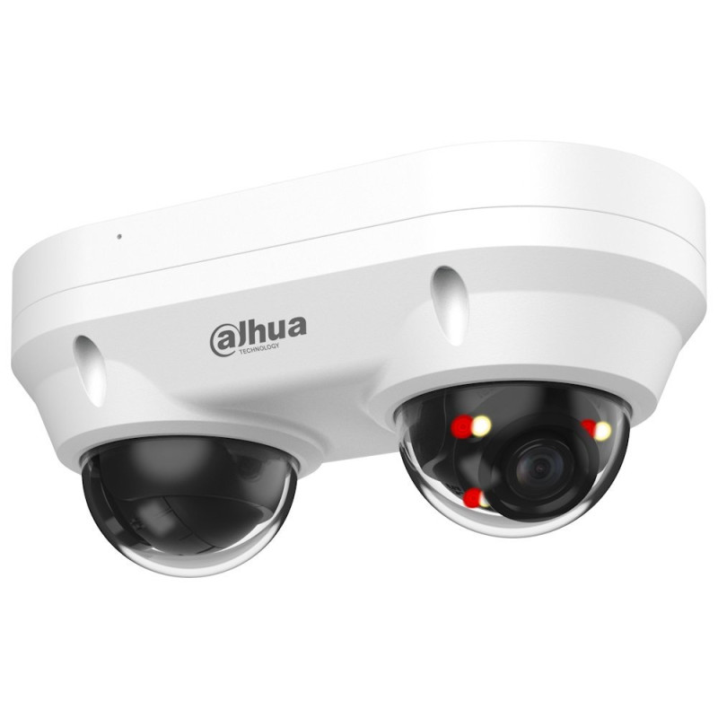 Dahua dual-IPC WizSense 2x4Mpix dome 2,8mm (102st) WDR IR30m+White20m mikrofón SMD+ Perimetr