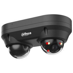 Dahua dual-IPC WizSense 2x4Mpix dome 2,8mm (102st) WDR IR30m+White20m mikrofón SMD+ Perimetr čierna